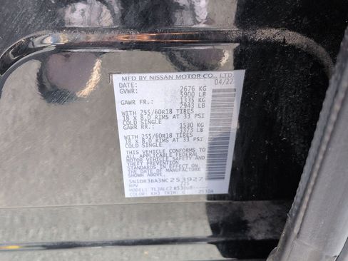 Used 2022 Nissan Pathfinder SV FWD image 37