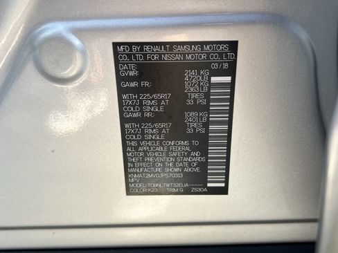 Used 2018 Nissan Rogue SV w/ Premium Package image 39