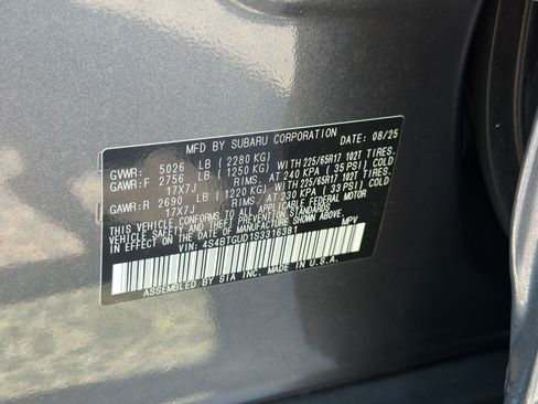 Used 2025 Subaru Outback Wilderness AWD/4WD image 27