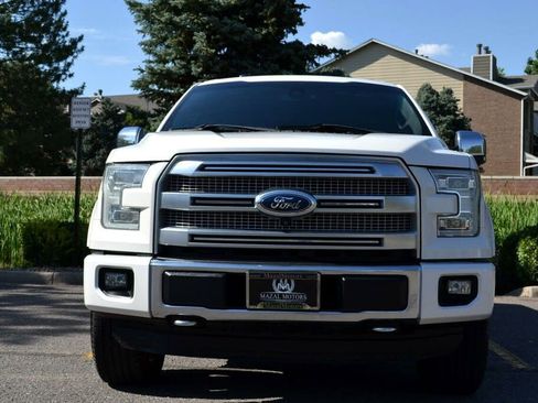 Used 2015 Ford F150 Platinum w/ Equipment Group 701A Luxury image 4