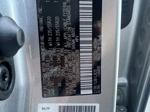 Used 2021 Toyota Highlander Limited FWD image 37