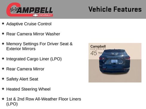 Used 2024 Chevrolet Blazer RS w/ Driver Confidence II Package AWD/4WD image 21