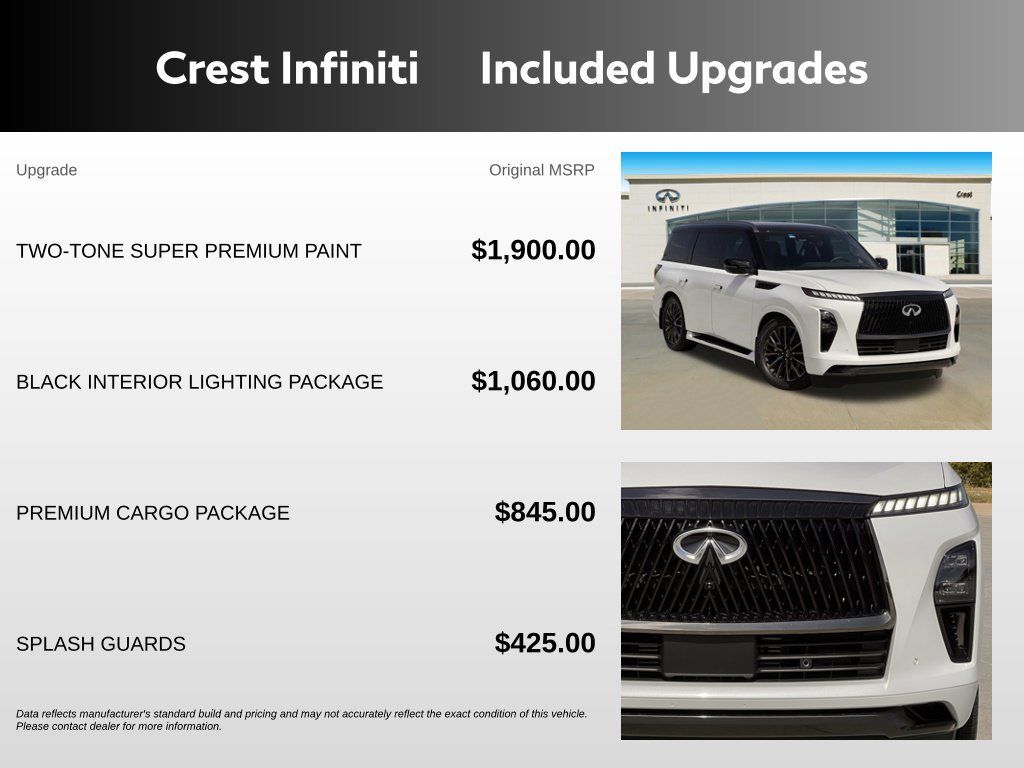 Certified 2026 INFINITI QX80 Autograph AWD/4WD image 5