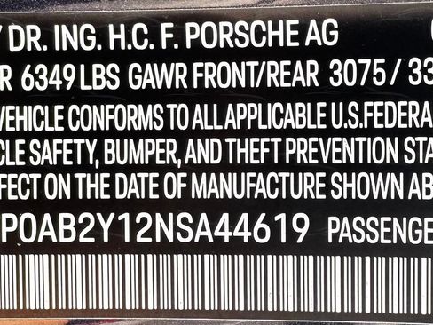 Certified 2022 Porsche Taycan 4S AWD/4WD image 42