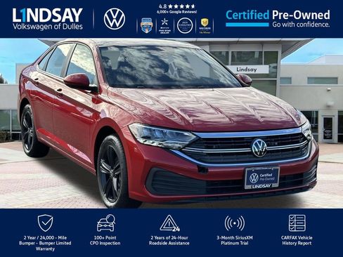 Certified 2024 Volkswagen Jetta SE w/ Panoramic Sunroof Package image 1