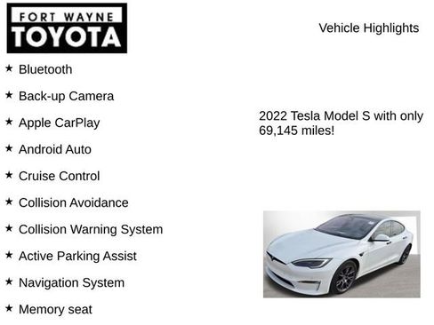 Used 2022 Tesla Model S AWD/4WD image 7