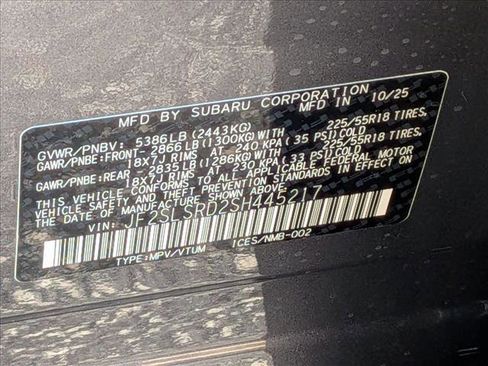 New 2025 Subaru Forester Limited image 15