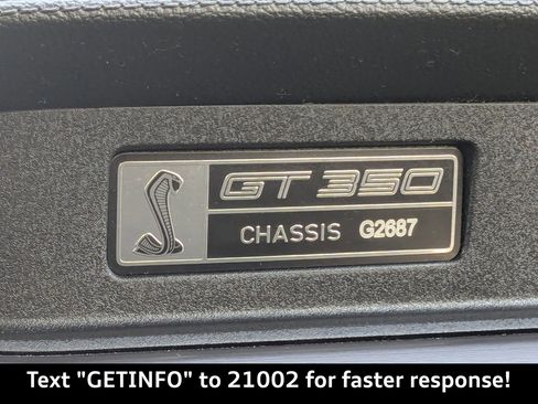 Used 2016 Ford Mustang Shelby GT350 w/ Technology Package image 26