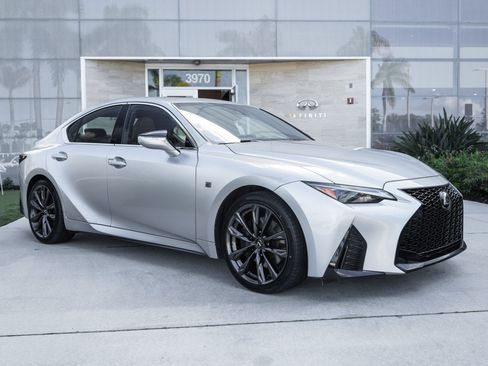 Used 2023 Lexus IS 350 F Sport w/ Accessory Package 2 RWD image 3