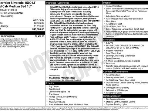 Used 2015 Chevrolet Silverado 1500 LT w/ All Star Edition image 41