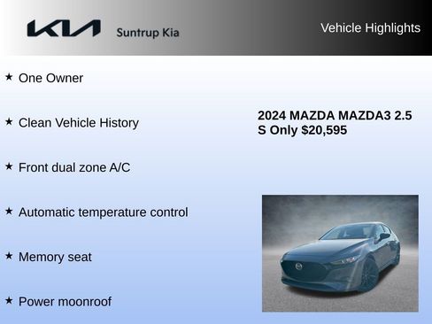 Used 2024 MAZDA MAZDA3 s image 8