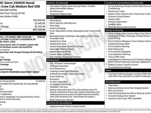 Used 2025 GMC Sierra 2500 Denali Ultimate AWD/4WD image 45