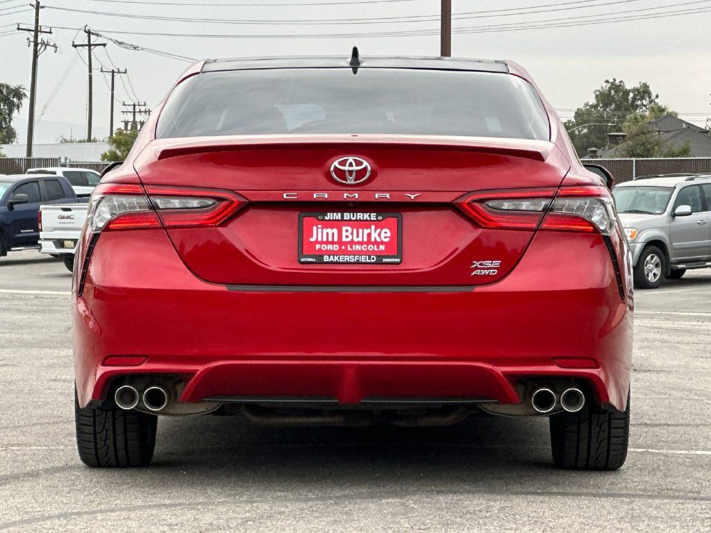 Used 2021 Toyota Camry XSE w/ Carpet Mat Package (TMS) AWD/4WD image 4