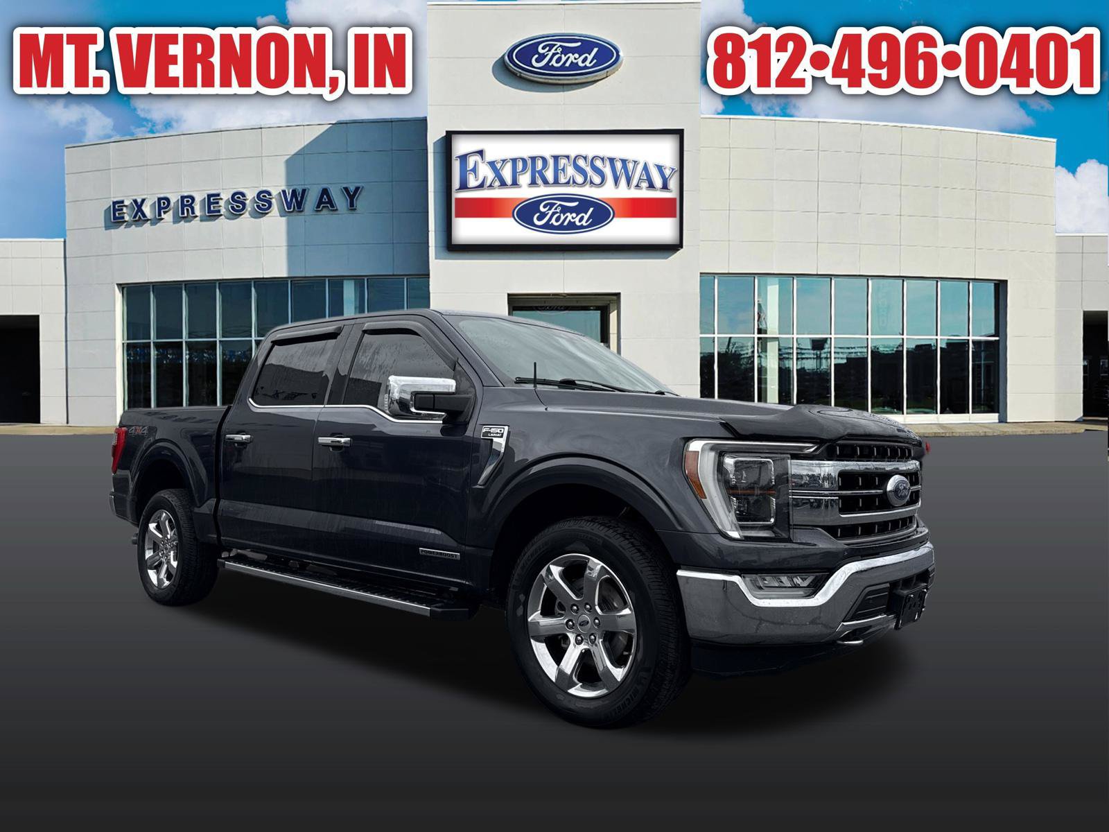 Used 2021 Ford F150 Lariat w/ Equipment Group 502A High AWD/4WD image 11