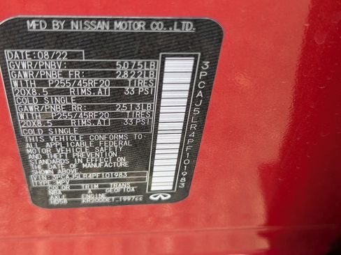 Certified 2023 INFINITI QX55 Sensory w/ Lighting Package image 28