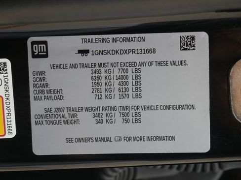 Used 2023 Chevrolet Suburban Z71 w/ Luxury Package AWD/4WD image 28