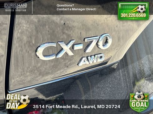 Used 2025 MAZDA CX-70 3.3 Turbo S w/ Premium Package AWD/4WD image 24