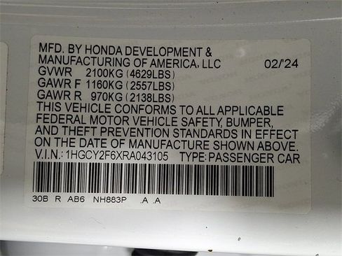 Used 2024 Honda Accord EX-L image 28
