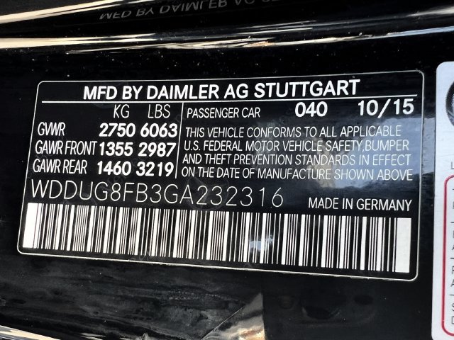Used 2016 Mercedes-Benz S 550 4MATIC Sedan image 34