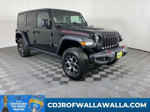 Used 2018 Jeep Wrangler Unlimited Rubicon w/ LED Lighting Group AWD/4WD image 1