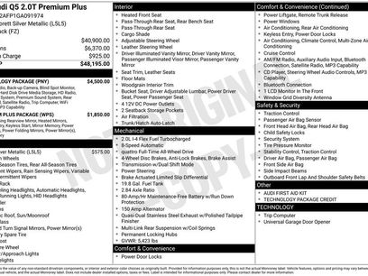 Used 2016 Audi Q5 2.0T Premium Plus w/ Technology Package