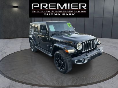 Used 2021 Jeep Wrangler Unlimited Sahara w/ Cold Weather Group