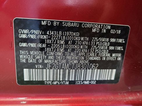 Used 2018 Subaru Crosstrek 2.0i Limited image 33