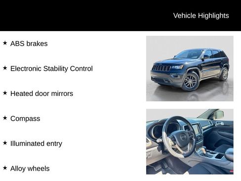 Used 2016 Jeep Grand Cherokee Laredo 75th Anniversary AWD/4WD image 11