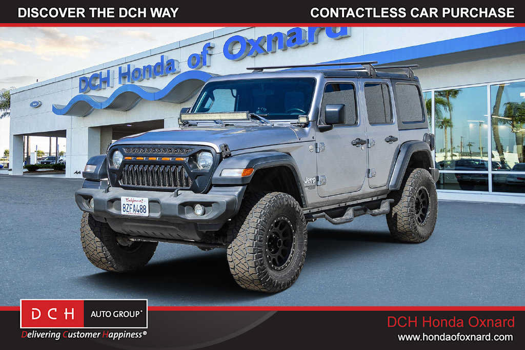 Used 2019 Jeep Wrangler Unlimited Sport S AWD/4WD image 1