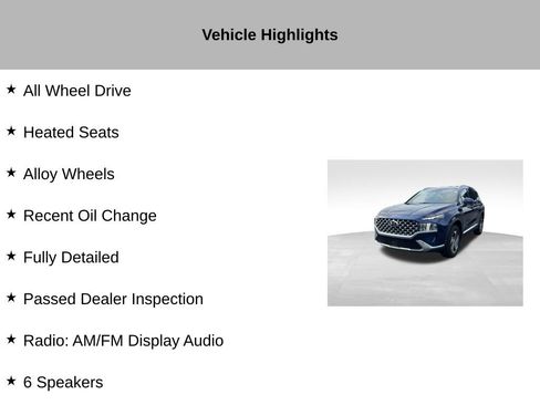 Used 2022 Hyundai Santa Fe SEL AWD/4WD image 9