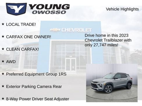 Used 2023 Chevrolet TrailBlazer RS image 7