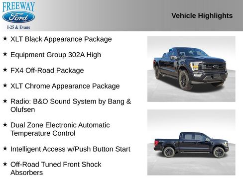Certified 2022 Ford F150 XLT w/ Equipment Group 302A High AWD/4WD image 3