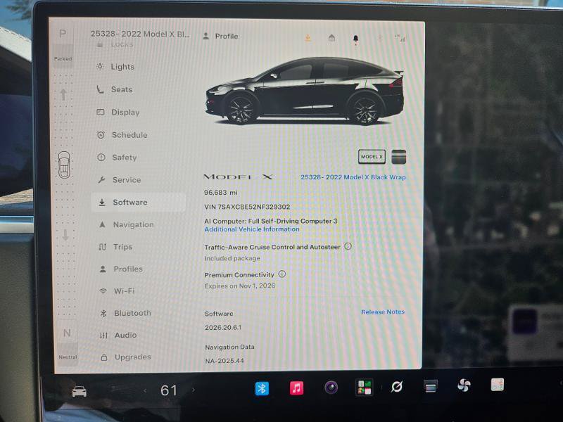 Used 2022 Tesla Model X AWD/4WD image 2