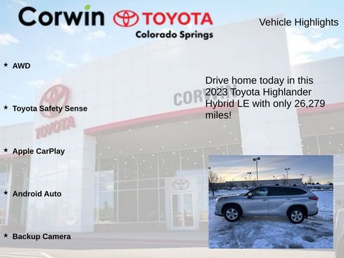Used 2023 Toyota Highlander LE image 6