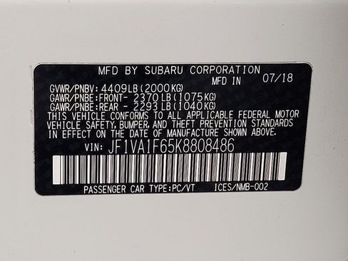 Used 2019 Subaru WRX Premium AWD/4WD image 33