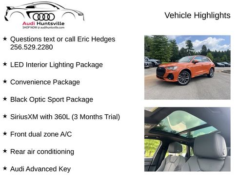 Used 2025 Audi Q3 2.0T Premium w/ Convenience Package AWD/4WD image 6