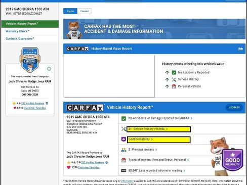 Used 2019 GMC Sierra 1500 AT4 w/ AT4 Premium Package image 14