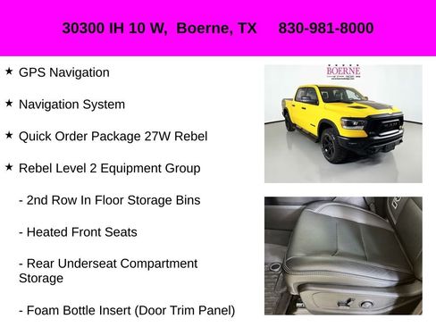 Used 2023 RAM 1500 Rebel w/ Rebel Level 2 Equipment Group image 10