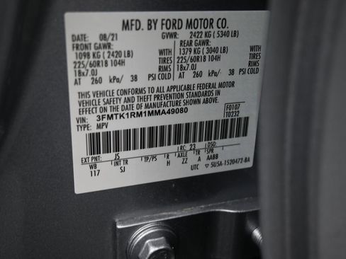 Used 2021 Ford Mustang Mach-E Select w/ Comfort/Technology Package image 18