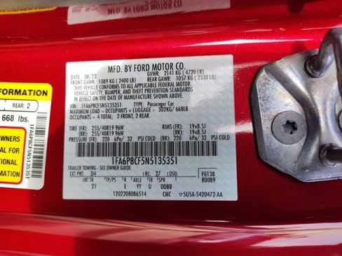 Used 2022 Ford Mustang GT w/ Equipment Group 301A image 22