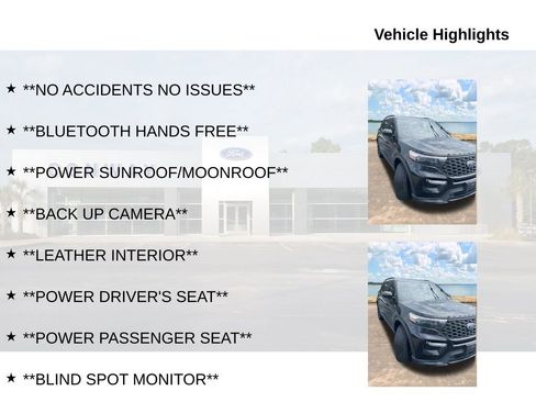 Used 2023 Ford Explorer ST-Line w/ Class IV Trailer Tow Package RWD image 4