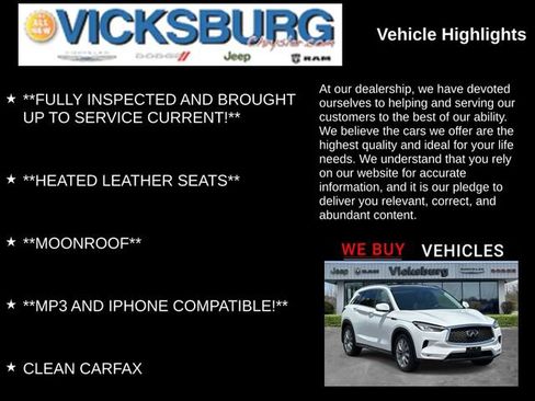 Used 2019 INFINITI QX50 Luxe w/ Navigation Package AWD/4WD image 13