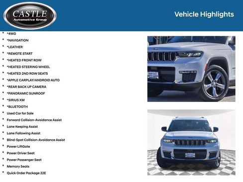 Used 2021 Jeep Grand Cherokee L Limited image 3