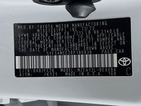 Certified 2024 Toyota Corolla SE FWD image 26