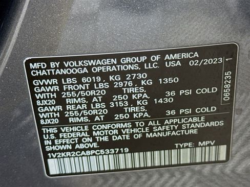 Used 2023 Volkswagen Atlas SE w/ Panoramic Sunroof Package image 31