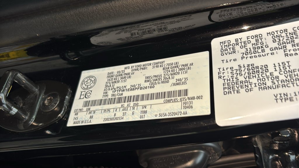 Used 2023 Ford F150 Platinum AWD/4WD image 32