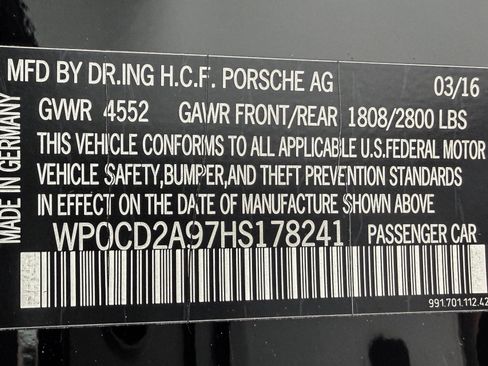Used 2017 Porsche 911 4 Cabriolet AWD/4WD image 18