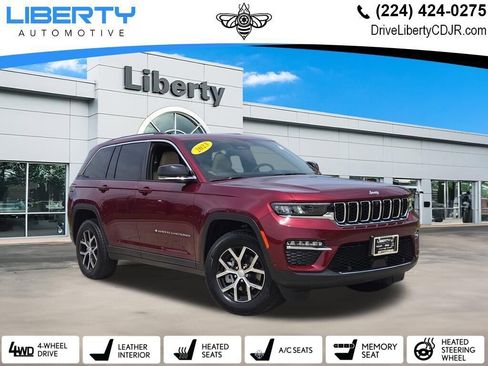 Certified 2023 Jeep Grand Cherokee Limited w/ Luxury Tech Group II AWD/4WD image 1