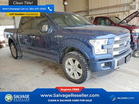 Used 2015 Ford F150 Platinum w/ Equipment Group 701A Luxury AWD/4WD image 5