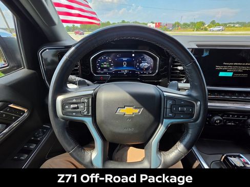 Used 2023 Chevrolet Silverado 1500 LTZ w/ Z71 Off-Road Package AWD/4WD image 24